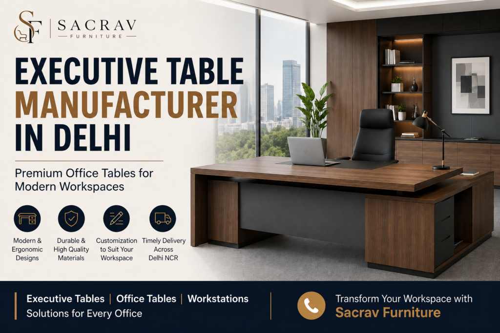 Executive Table Manufacturer in Delhi